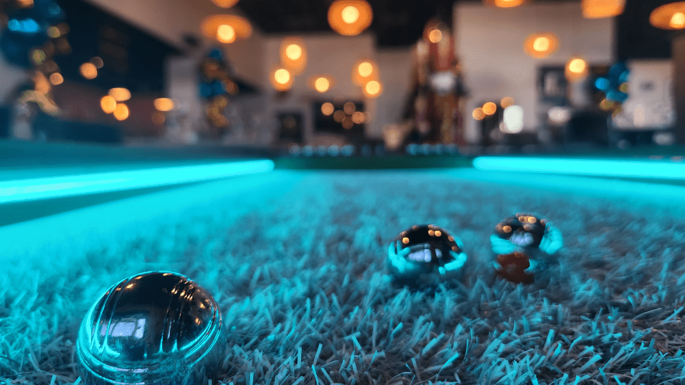 Baby Pétanque Premium disposé dans un bar restaurant