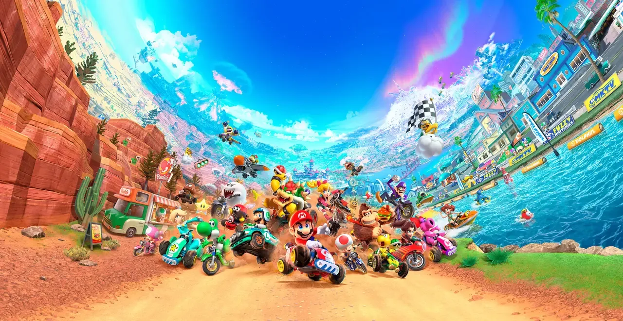 mario Kart jeux vidéos pour location en entreprise