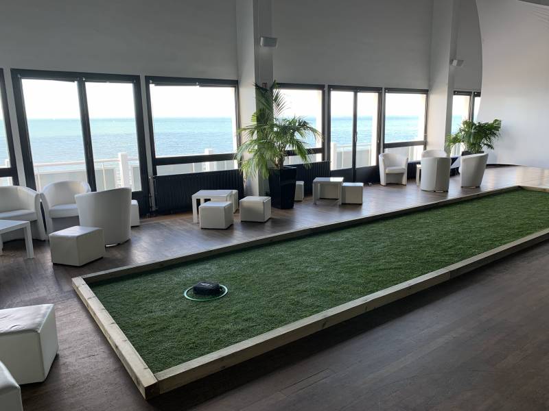 terrain de pétanque indoor en entreprise